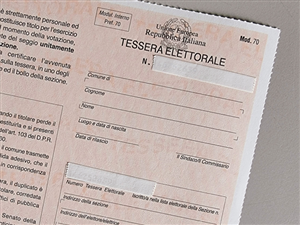MODALITA’ DI RICHIESTA NUOVA TESSERA ELETTORALE