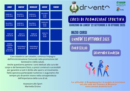 Promozione sportiva