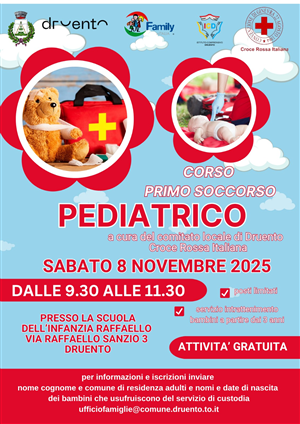 Corso di primo Soccorso Pediatrico