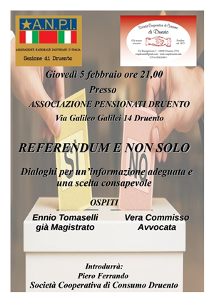 Referendum e non solo