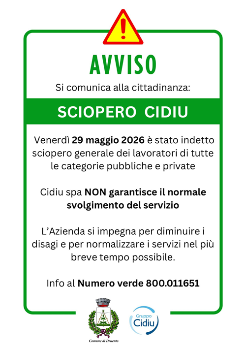 Sciopero Cidiu