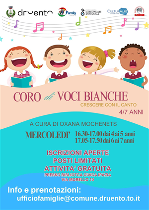 Tornano le attività dedicate ai più piccoli del mercoledì!