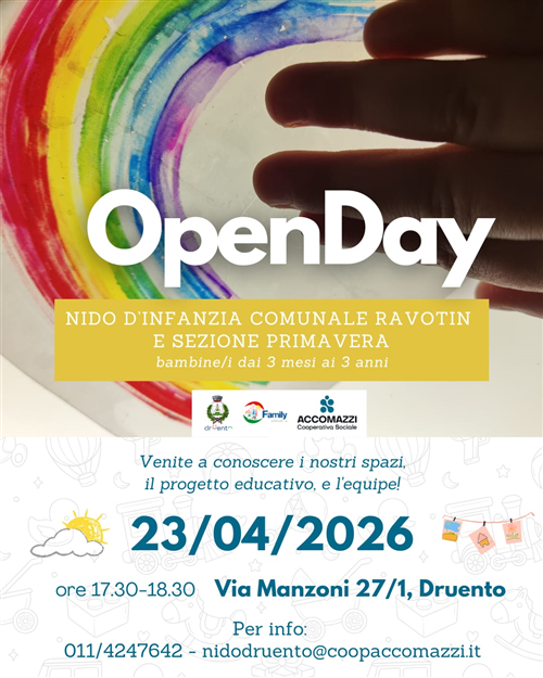 Open Day Nido d'infanzia Comunale Ravotin