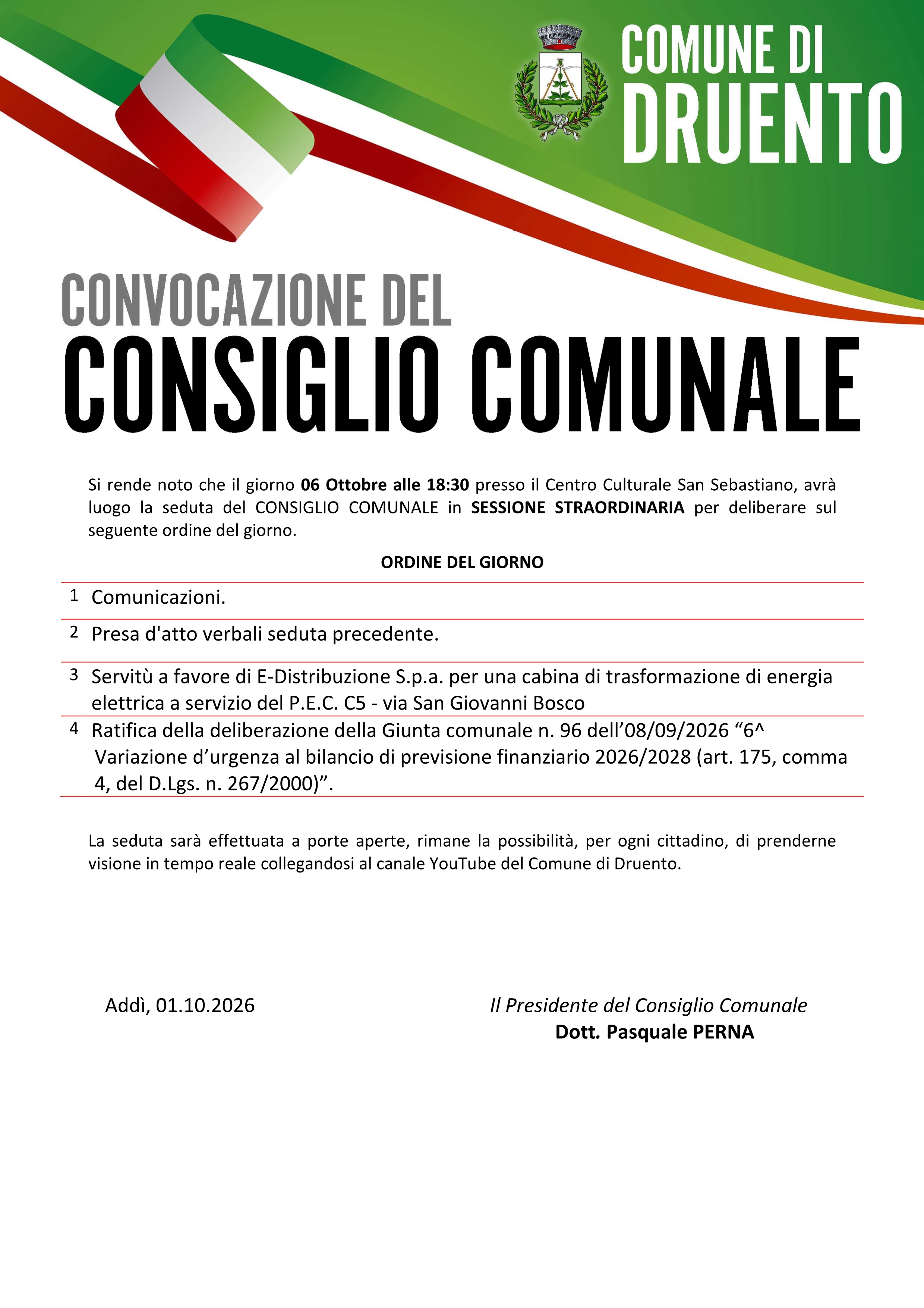 Consiglio Comunale
